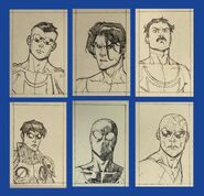 Original sketches for other Mark variants