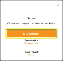 Download Screen