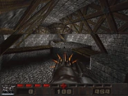 Next Generation magazine exclusive. A castle themed map from 1996. The map's name is unknown, though early documents mention a level called the "Swamp Castle" which is believed to be this one.