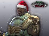 Christmas wallpaper featuring Malcolm.