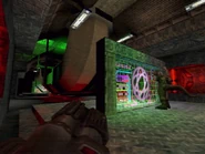 Early version of ISV-Kran. Notice the lack of some walls.