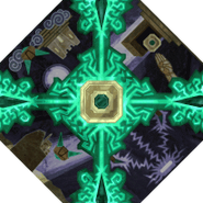 The castle on top left is assumed to be Amethyst.