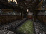 A castle themed map from 1996. The map's name is unknown, though early documents mention a level called the "Swamp Castle" which is believed to be this one.