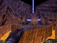 One of Eric Reuter's "Level Pack" screenshots when still under development on Unreal Beta. This pack was reportedly finished and possibly contained a version of Amethyst too. It was a separate smaller level pack by Fusion Creative Design (Eric's team). Later decided to be bundled with Intel hardware as an OEM deal. Unknown if actually exists out there or not, very rare if it does though.