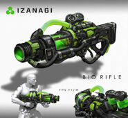 Bio Rifle concept art