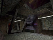 Early version of ISV-Kran, with a hallway leading to an unknown place.