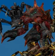 The UE1 early Tosc image. (Behind him is one of the early Drakk instead).
