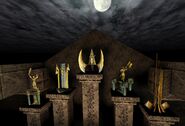 Trophy room.