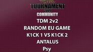 UT2004 TDM 2v2 - EU Random Game - k1ck 1 vs k1ck 2 - Antalus - Psy