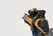 UT4 Lightning Gun concept art by Aberiu