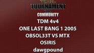 UT2004 4v4 TDM - OLB 1 2005 - Obsol33t vs MTX - Osiris - dawgpound