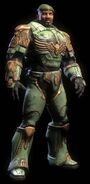 Malcolm character model.