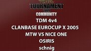 UT2004 TDM 4v4 - ClanBase EuroCup X 2005 - mTw vs Nice One - Osiris - schnig