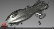 A spaceship.[1]