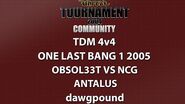 UT2004 4v4 TDM - OLB 1 2005 - Obsol33t vs New Century Gamers - Antalus - dawgpound