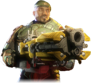 Malcolm character render.