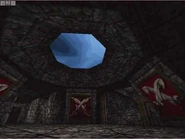 A castle themed map from 1996. The map's name is unknown, though early documents mention a level called the "Swamp Castle" which is believed to be this one. The whole texture set is in the release version of Unreal, but the textures were never used in any map.