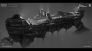 Level concept art by Nick Stath.[1]