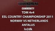 UT2004 TDM 4v4 - ESL Country Championship '11 - Team Norway vs Team Netherlands - Antalus - lo2dk