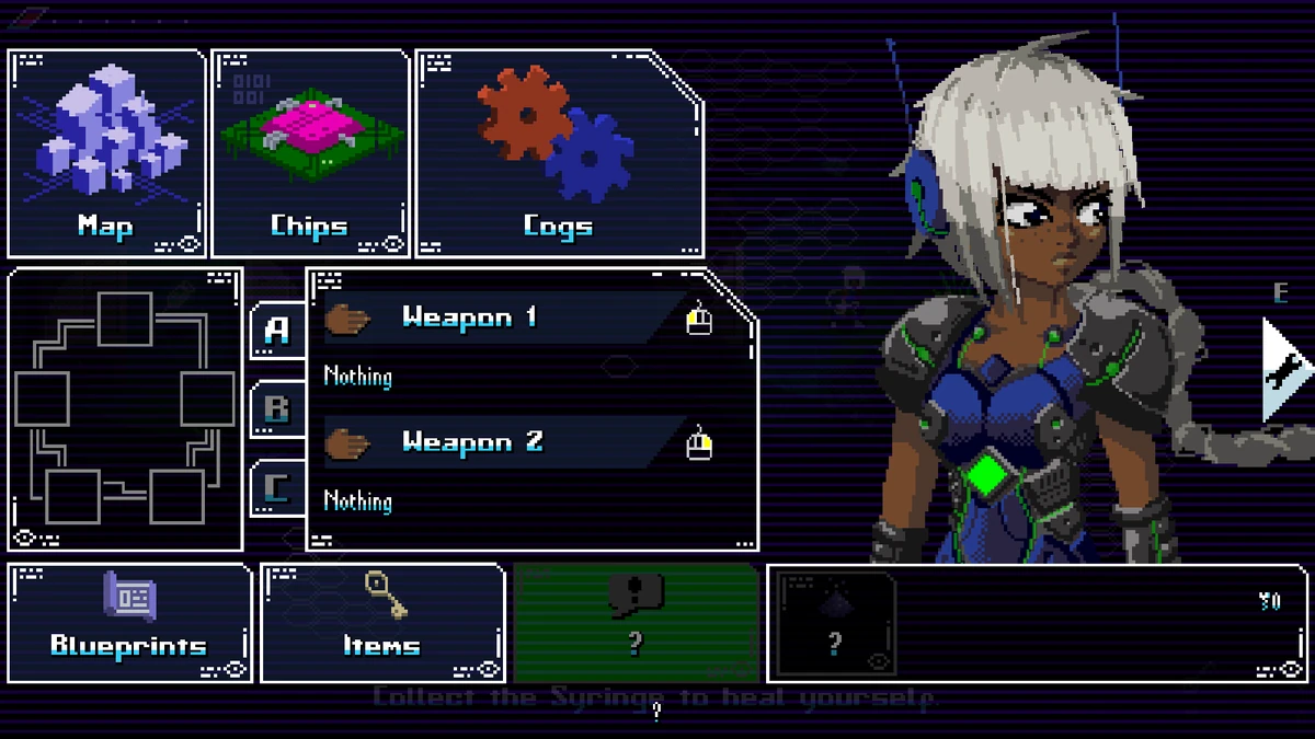 Pause menu | Unsighted Wiki | Fandom