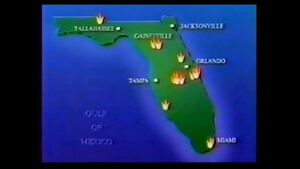 Church fires map