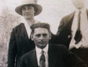 Curly in his forties