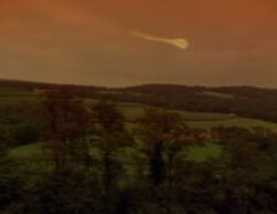 Kecksburg ufo1 object streak across sky