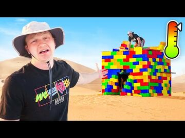 Surviving 24 Hours in Desert Lego House Unspeakable Wiki Fandom