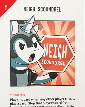 Neigh Scoundrel Unstable Unicorns Wiki Fandom