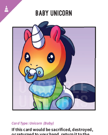 Baby Unicorn Rainbow Unstable Unicorns Wiki Fandom