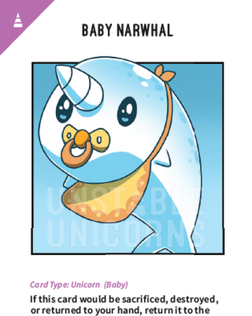 Baby Narwhal Unstable Unicorns Wiki Fandom