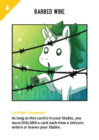 Barbed Wire | Unstable Unicorns Wiki | Fandom