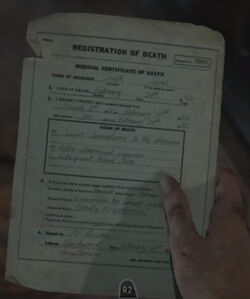 Death Certificate