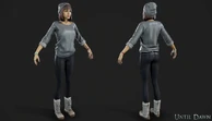 Beth's character model (Indoor).