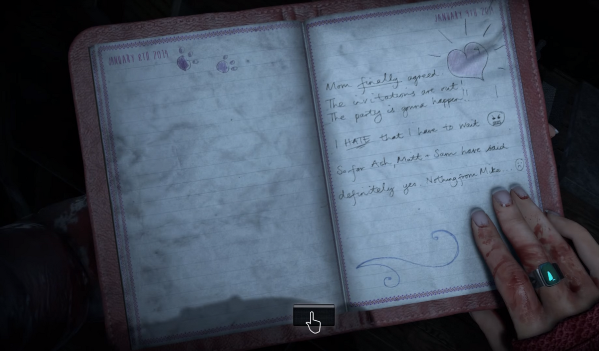 Hannah&rsquo;s Diary | Until Dawn Wiki | Fandom