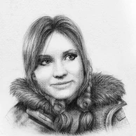 Jessica's art in Sam's art book.