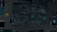 A closeup of the map.