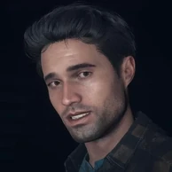 A close-up of Mike in the Prologue.
