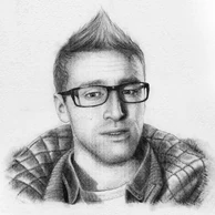 Chris’s art in Sam’s sketchbook.