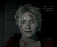 Sam after the events of Until Dawn.