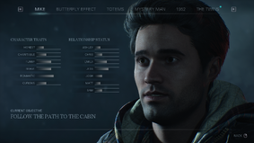 Mike's Starting Status Screen
