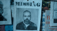 Sandberg's missing person poster in the Until Dawn film.
