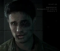 Mike's police interview during the credits.