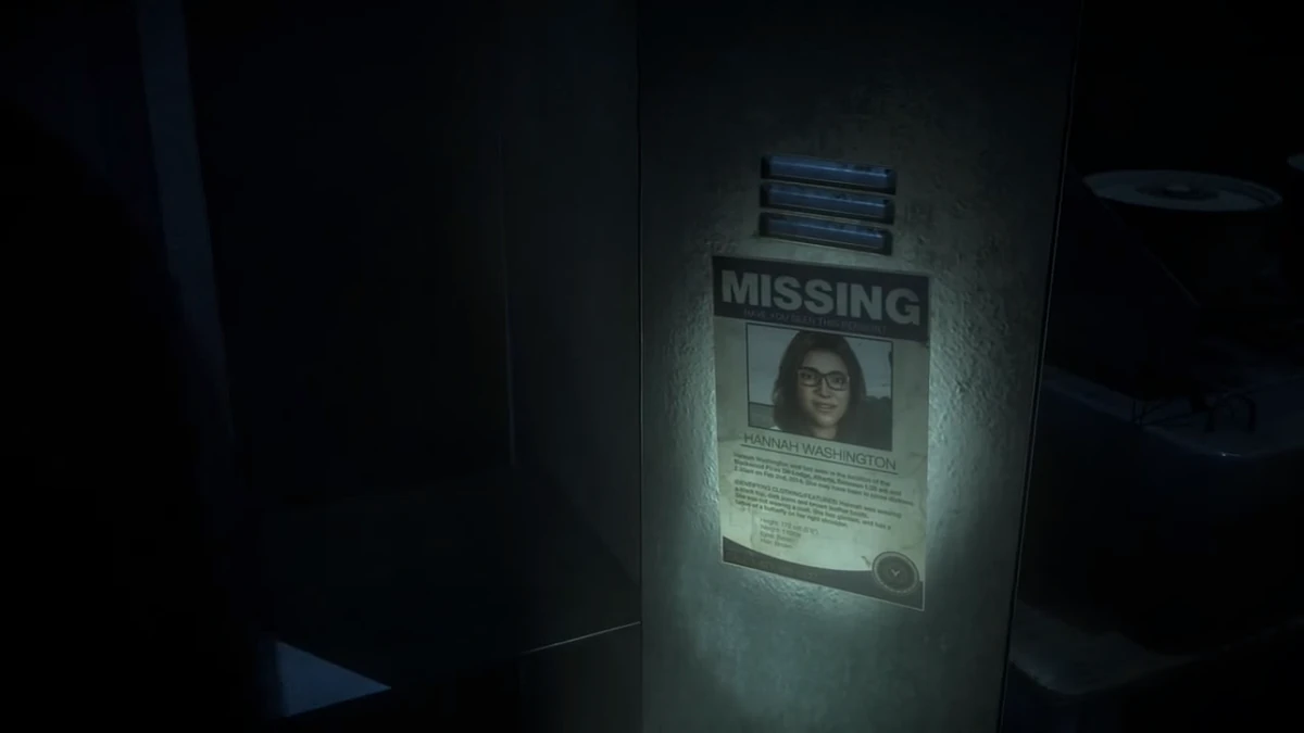 Missing until. Ханна вашингтон until dawn монстр.