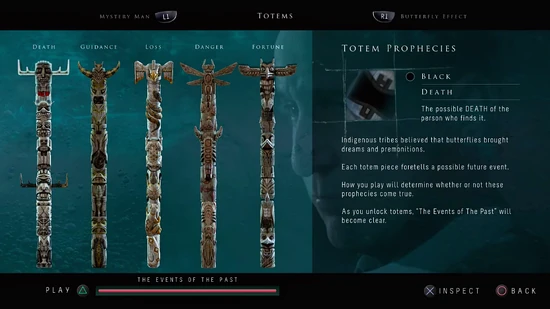 All 30 totems on the menu screen.