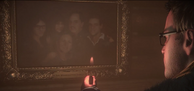 Chris discovers a Family Portrait of the Washingtons.