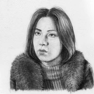 Emily’s art in Sam’s sketch book.