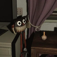 One of the owl plushies.