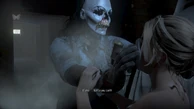 Sam being gassed by The Psycho.