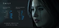 Emily's Character Menu. (1)